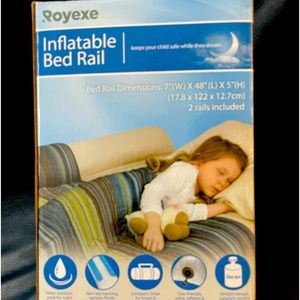 Inflatable Bed Rails - Great for transitioning from crib to regular bed!